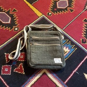 Hemp crossbody bag